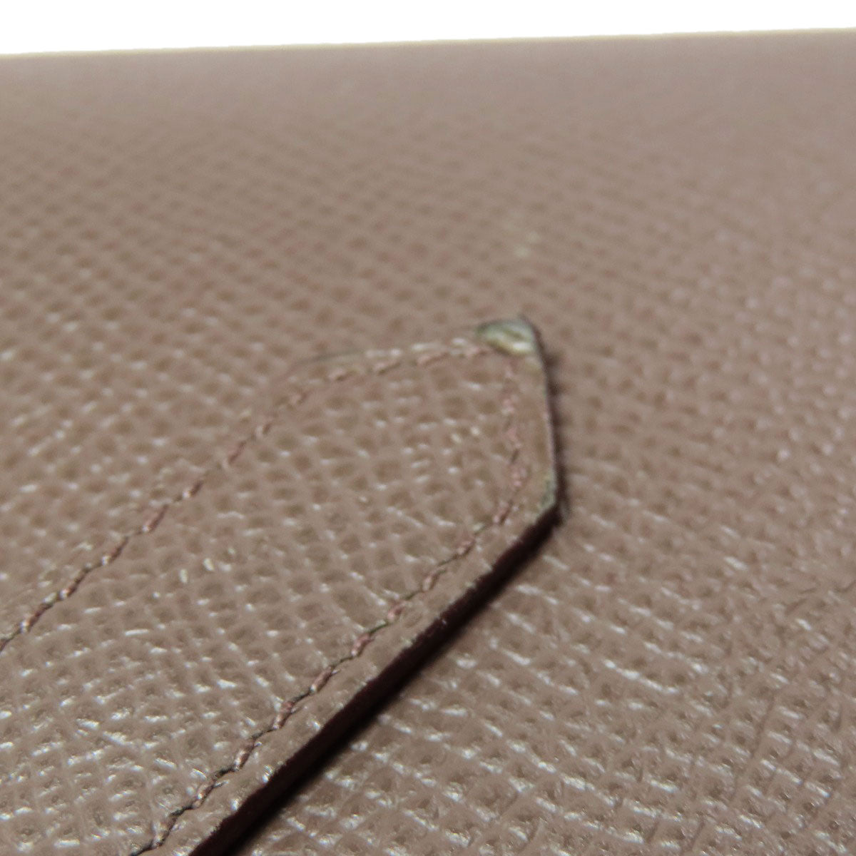 HERMES Long Wallet Purse Epsom beige