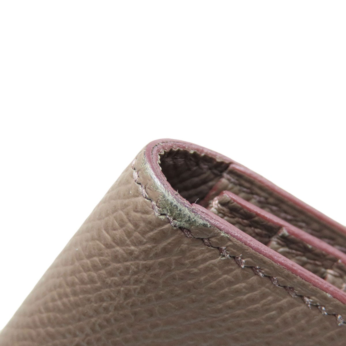 HERMES Long Wallet Purse Epsom beige