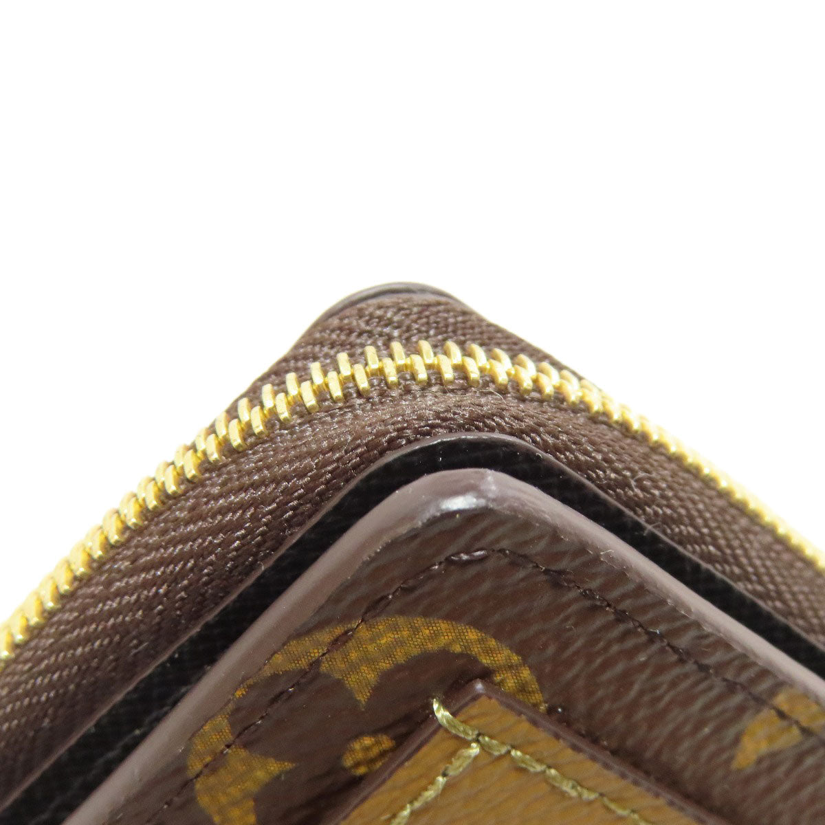 LOUIS VUITTON Bifold Wallet M81461 Monogram reverse Brown Reverse