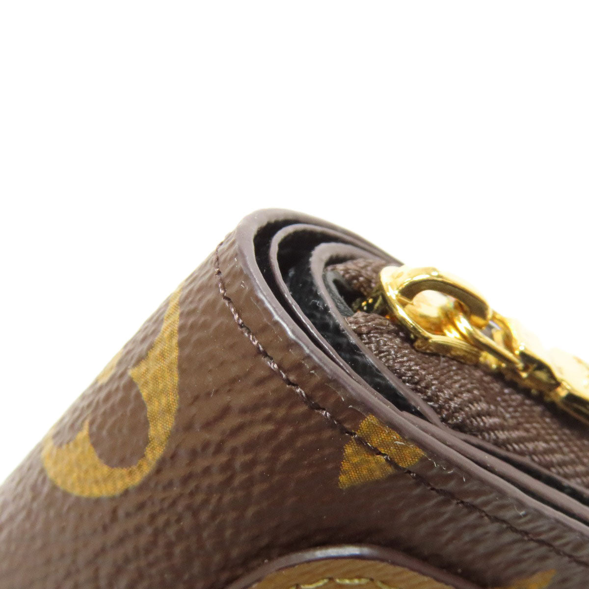 LOUIS VUITTON Bifold Wallet M81461 Monogram reverse Brown Reverse
