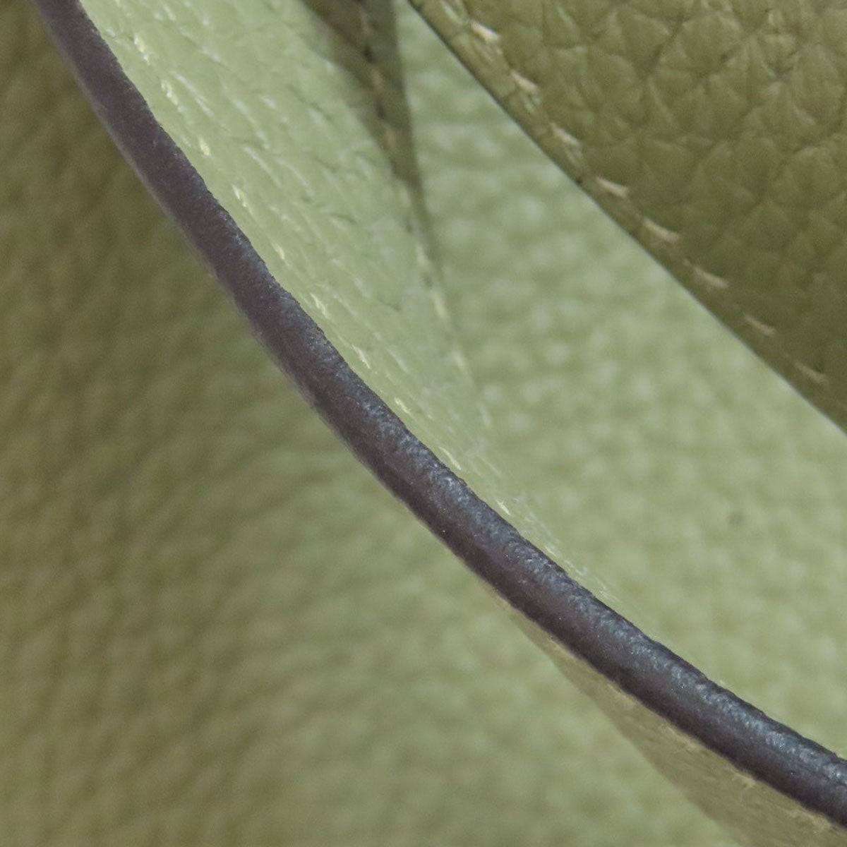 HERMES Handbag Taurillon Clemence green Picotin Lock PM Gold Metal Women Used