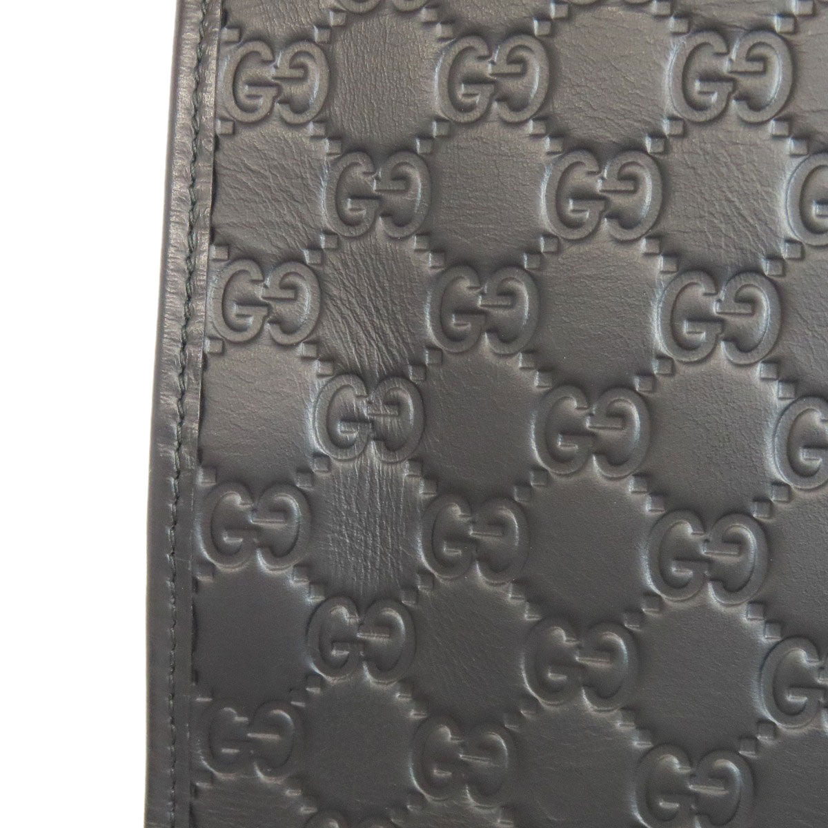 GUCCI Tote Bag 246410 Calfskin black GG Signature Shima