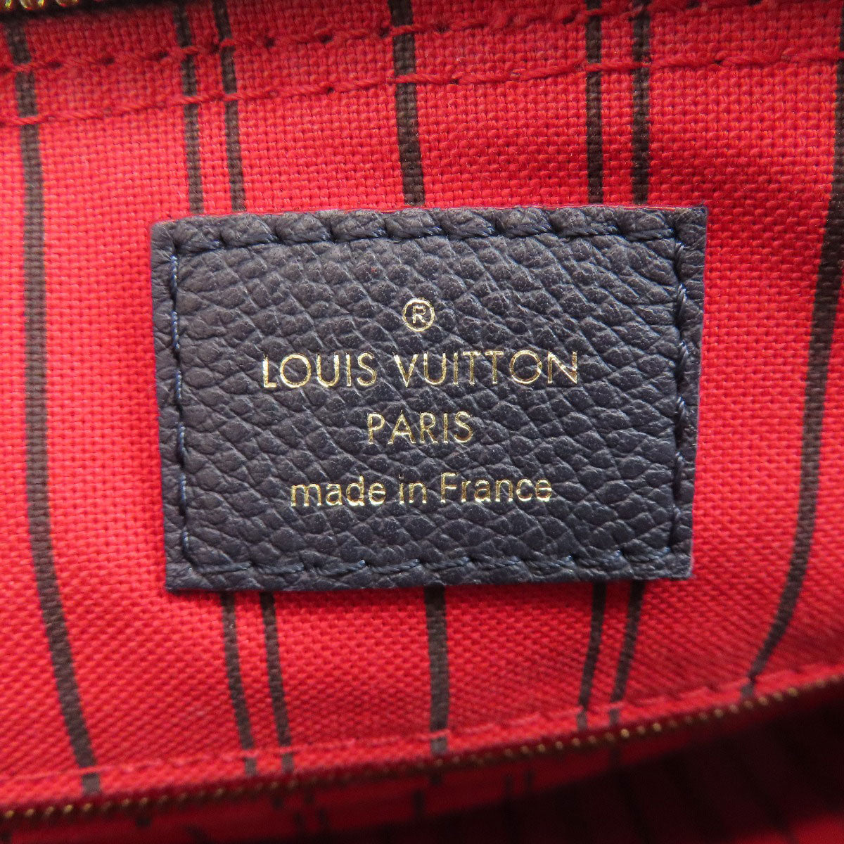 LOUIS VUITTON Boston Duffel bag M43501 Ann Platt Marine Rouge