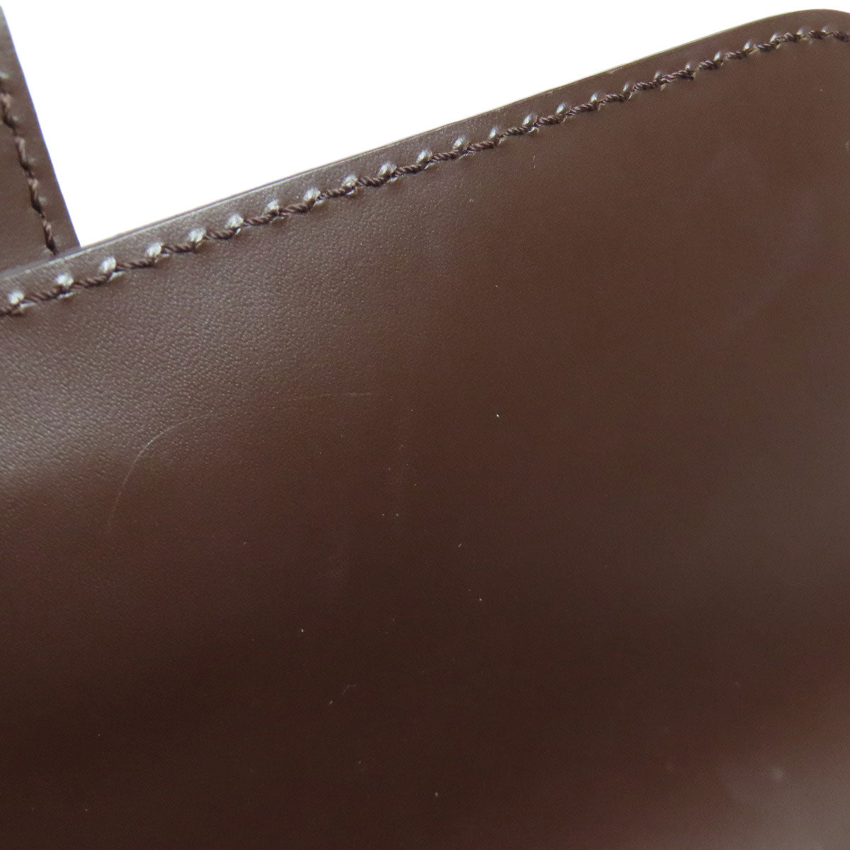 LOUIS VUITTON Backpack N51132 Damier canvas Brown Soho Women Used