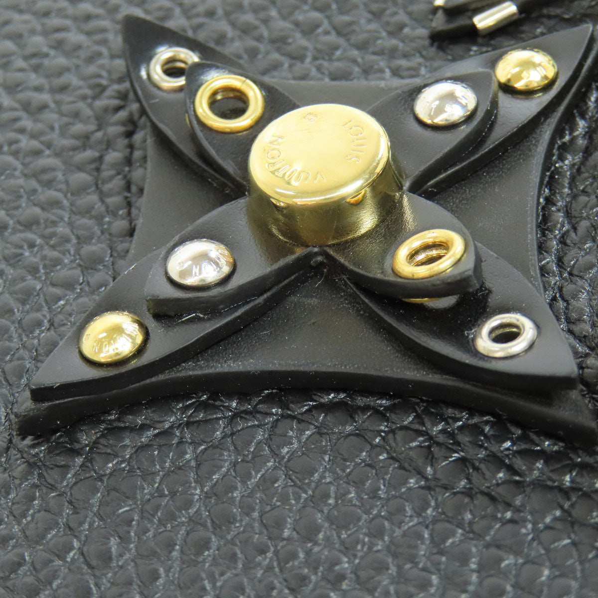 LOUIS VUITTON Handbag Calfskin black