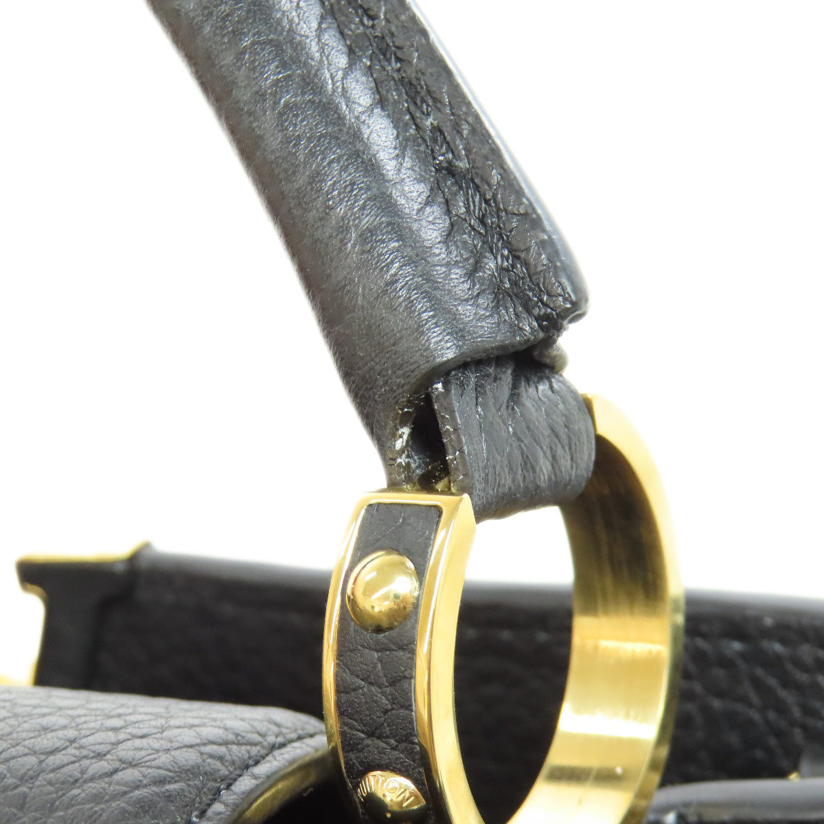 LOUIS VUITTON Handbag Calfskin black