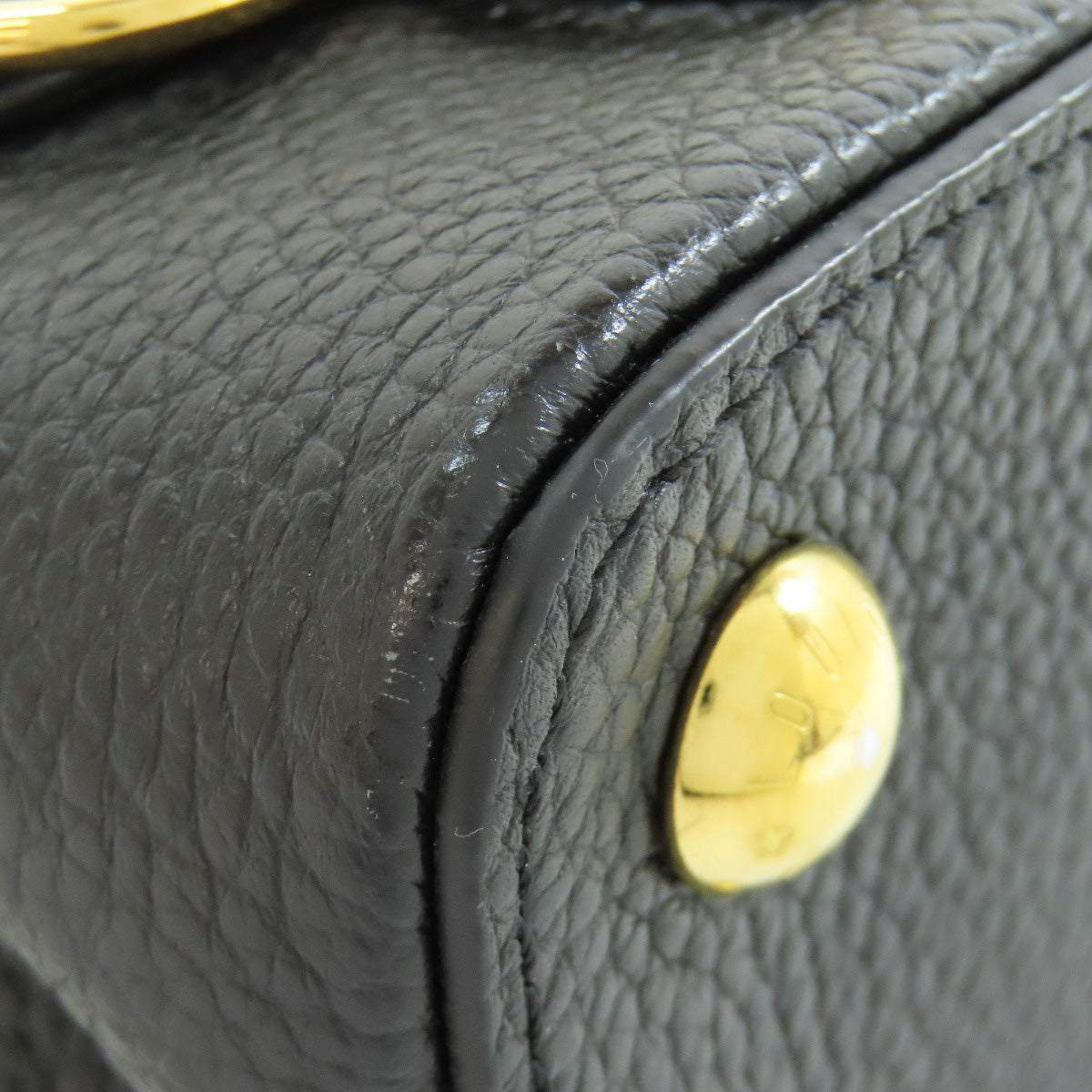 LOUIS VUITTON Handbag Calfskin black