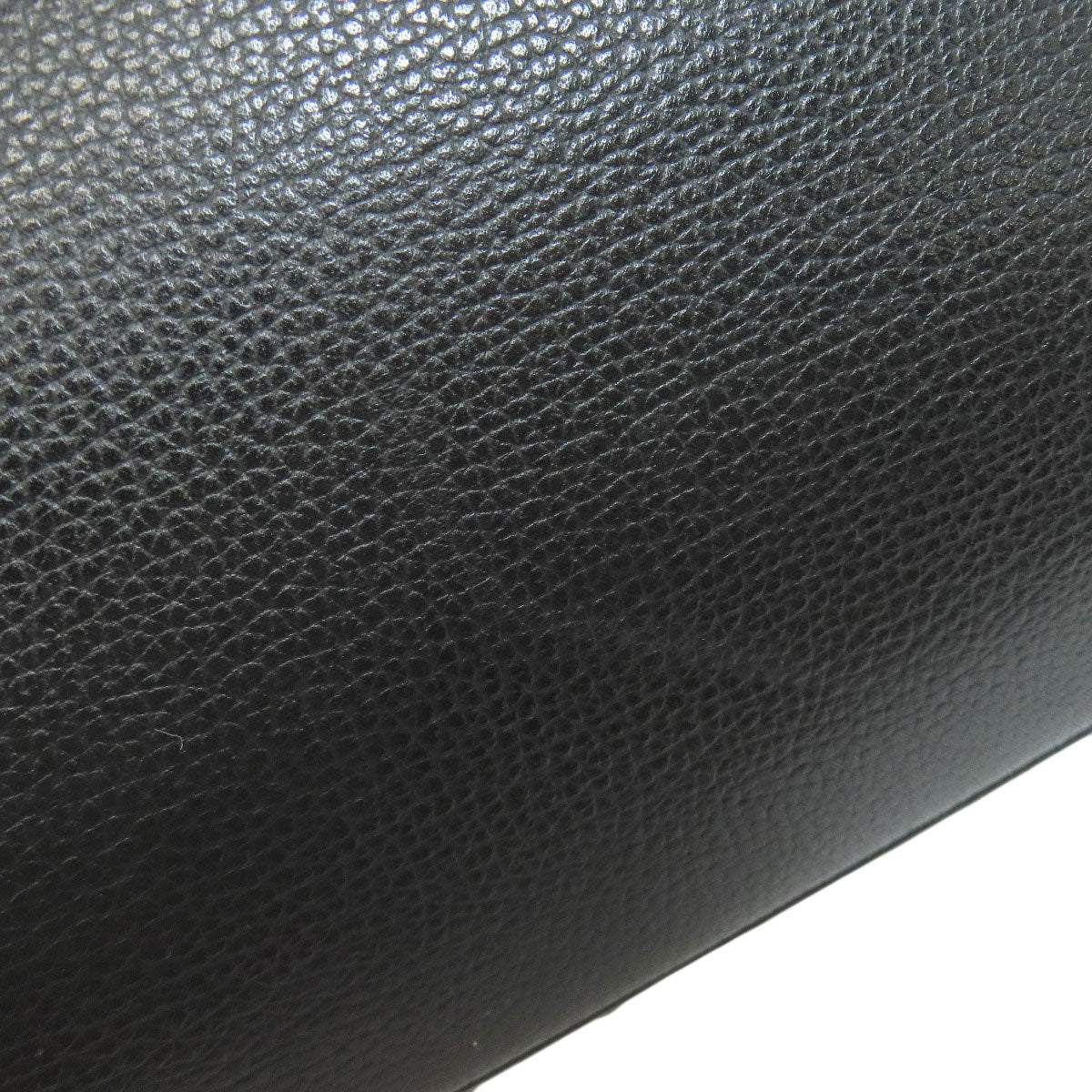 HERMES Tote Bag Calfskin black Paris Bonbay 35 SilverMetal