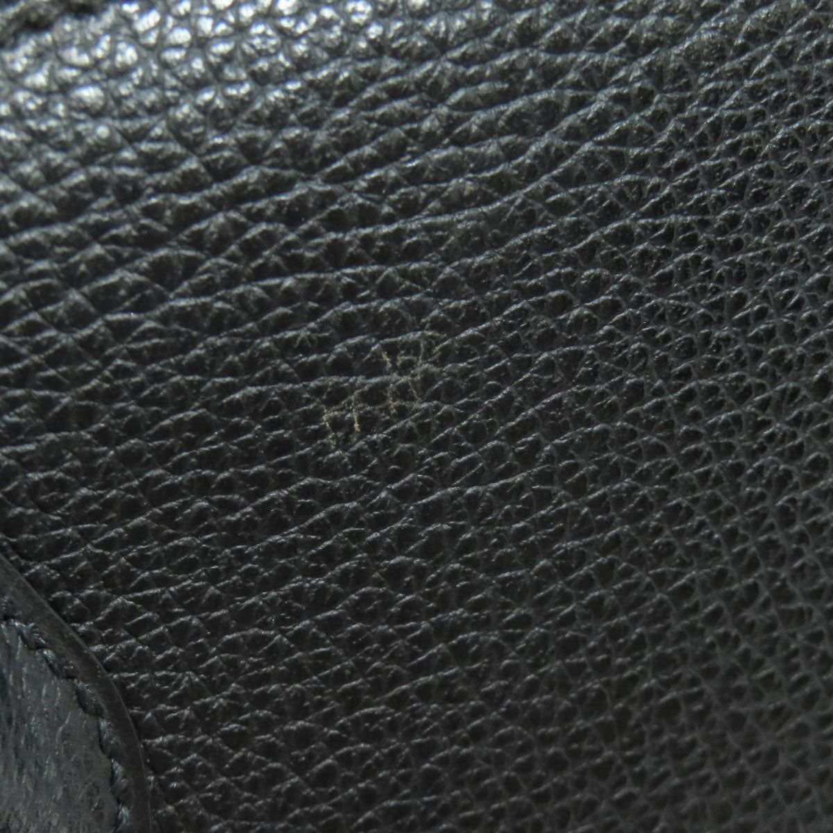 HERMES Tote Bag Calfskin black Paris Bonbay 35 SilverMetal