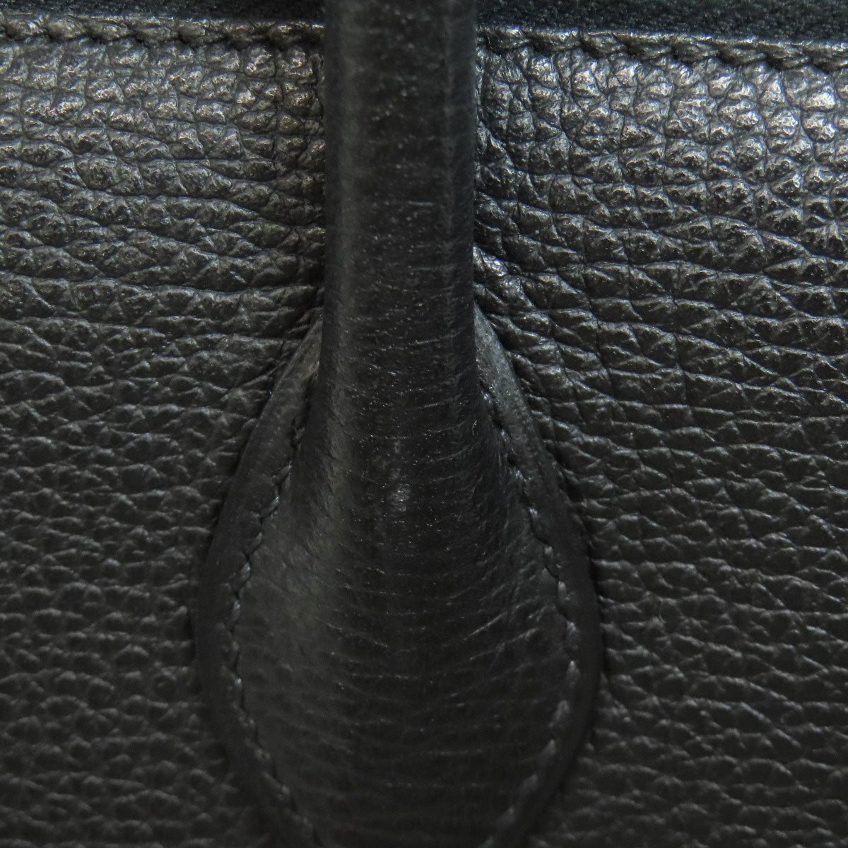 HERMES Tote Bag Calfskin black Paris Bonbay 35 SilverMetal