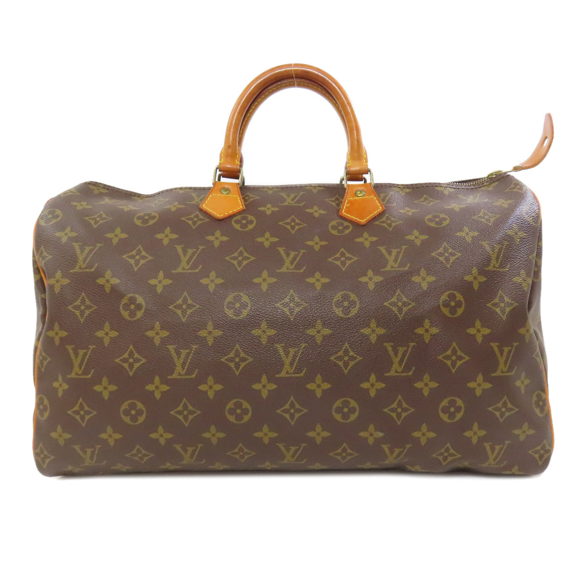 LOUIS VUITTON Boston Duffel bag M41522 Monogram canvas Brown Speedy 40