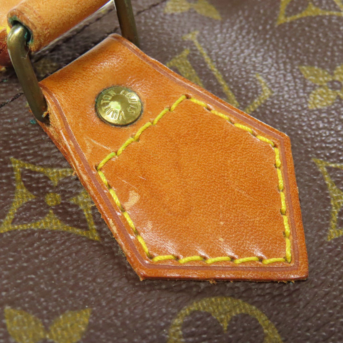 LOUIS VUITTON Boston Duffel bag M41522 Monogram canvas Brown Speedy 40