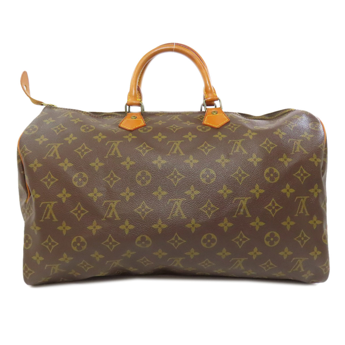 LOUIS VUITTON Boston Duffel bag M41522 Monogram canvas Brown Speedy 40