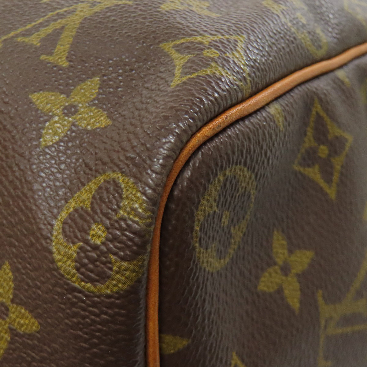 LOUIS VUITTON Boston Duffel bag M41522 Monogram canvas Brown Speedy 40