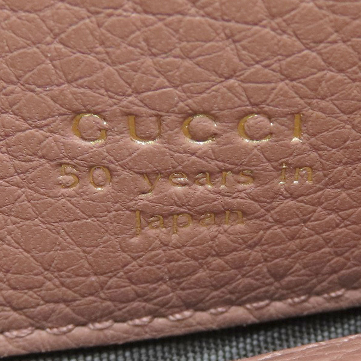 GUCCI Long Wallet Purse 376186 leather pink Swing Women Used