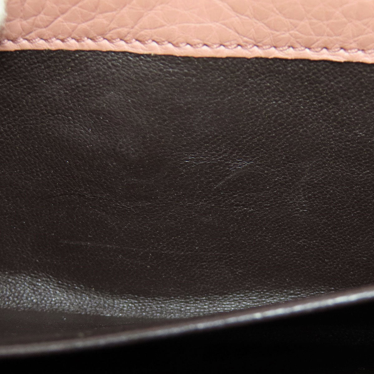 GUCCI Long Wallet Purse 376186 leather pink Swing Women Used