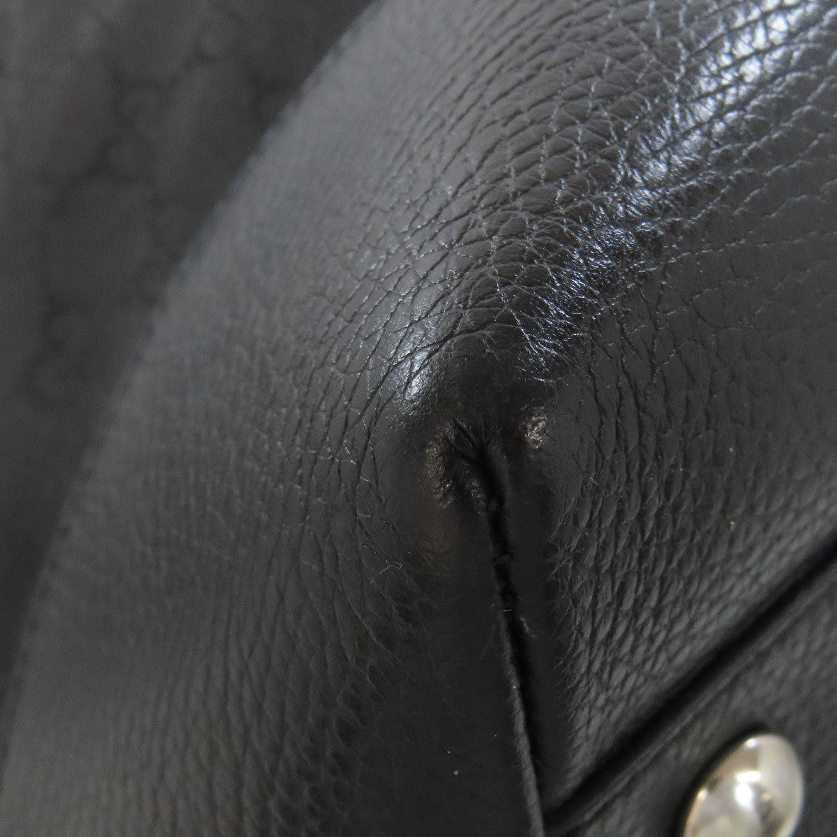 GUCCI Boston Duffel bag 449180 Nylon black GG outlet Women Used