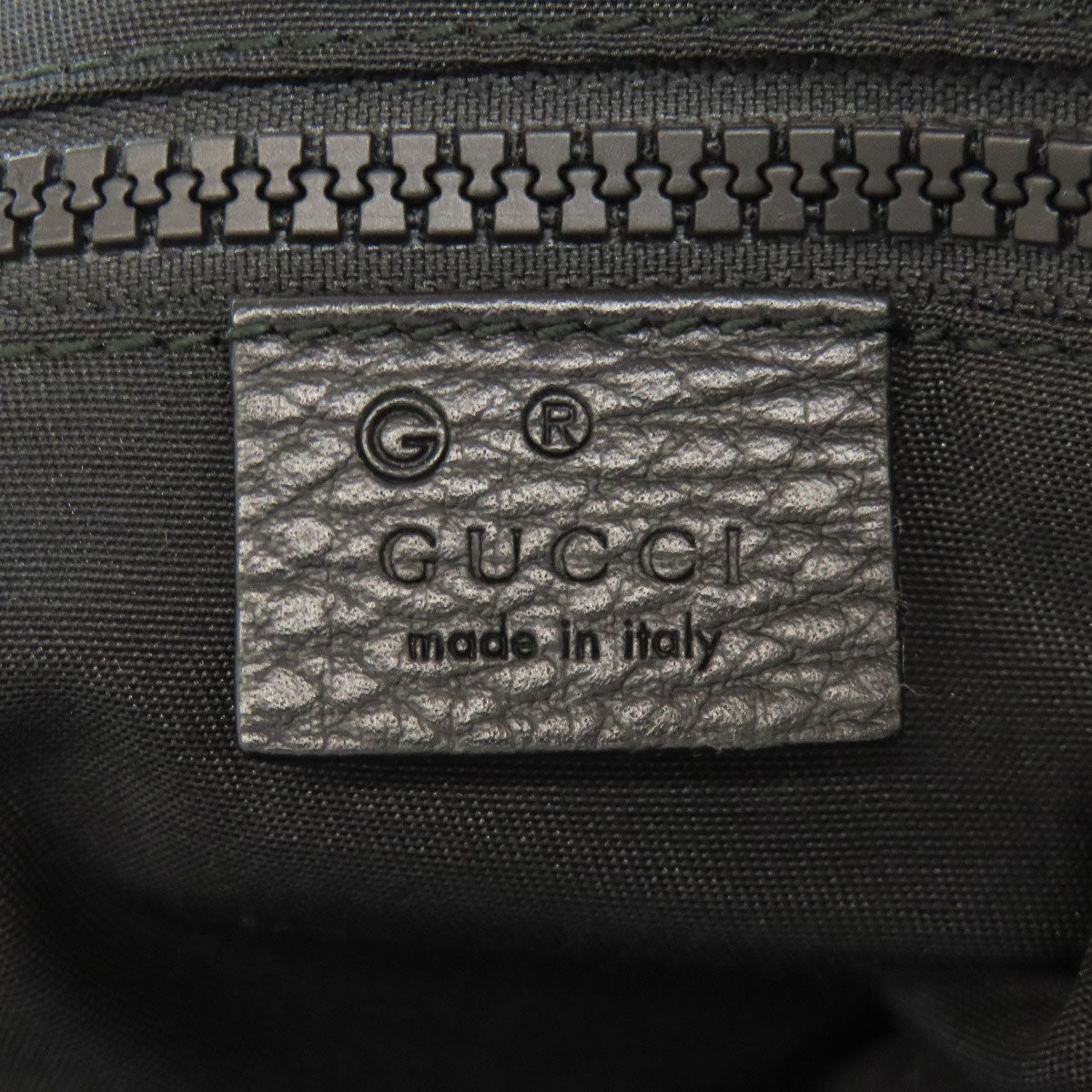 GUCCI Boston Duffel bag 449180 Nylon black GG outlet Women Used