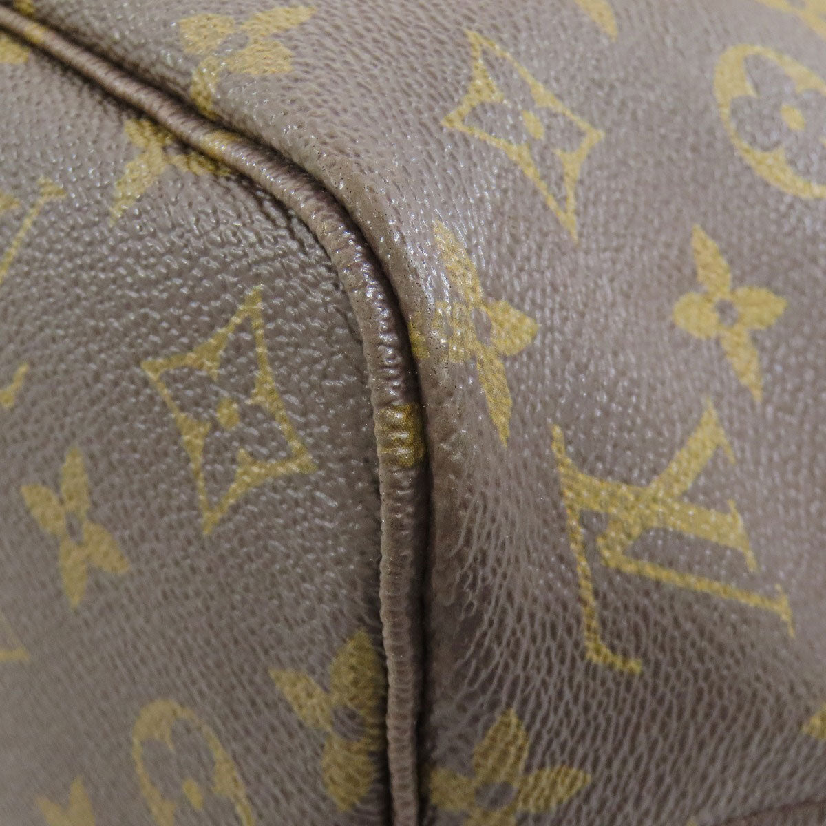 LOUIS VUITTON Handbag M40155 Monogram canvas Brown Never full PM