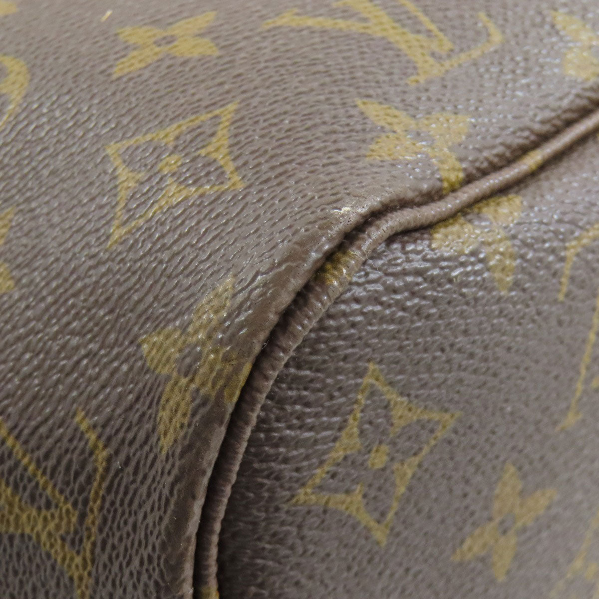 LOUIS VUITTON Handbag M40155 Monogram canvas Brown Never full PM