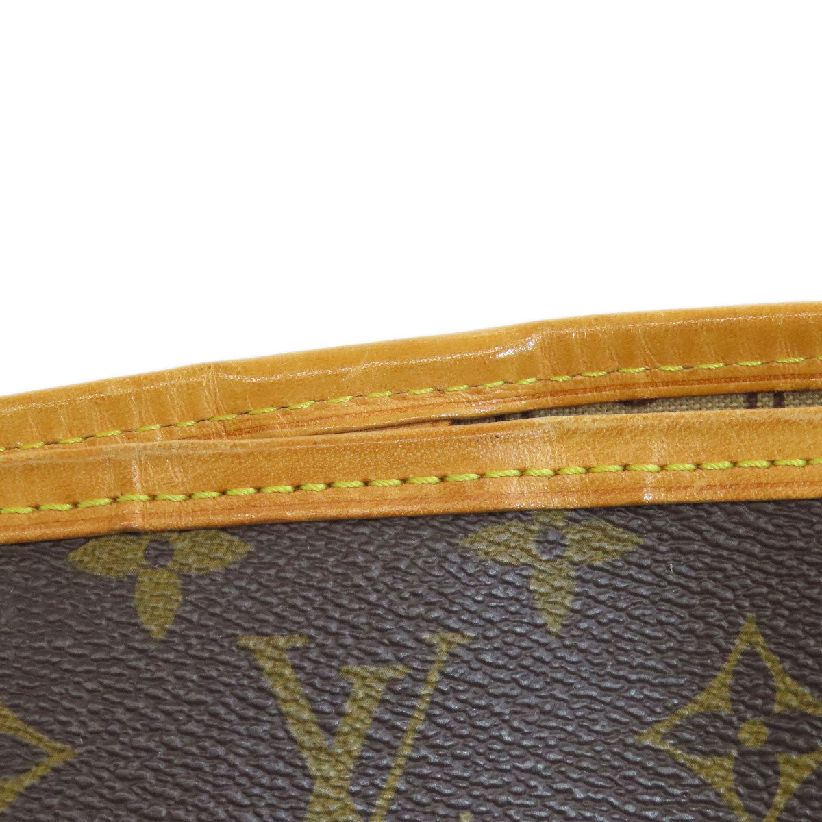 LOUIS VUITTON Handbag M40155 Monogram canvas Brown Never full PM