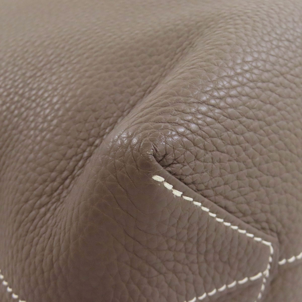 HERMES Tote Bag Taurillon Clemence gray Doble Sense 28