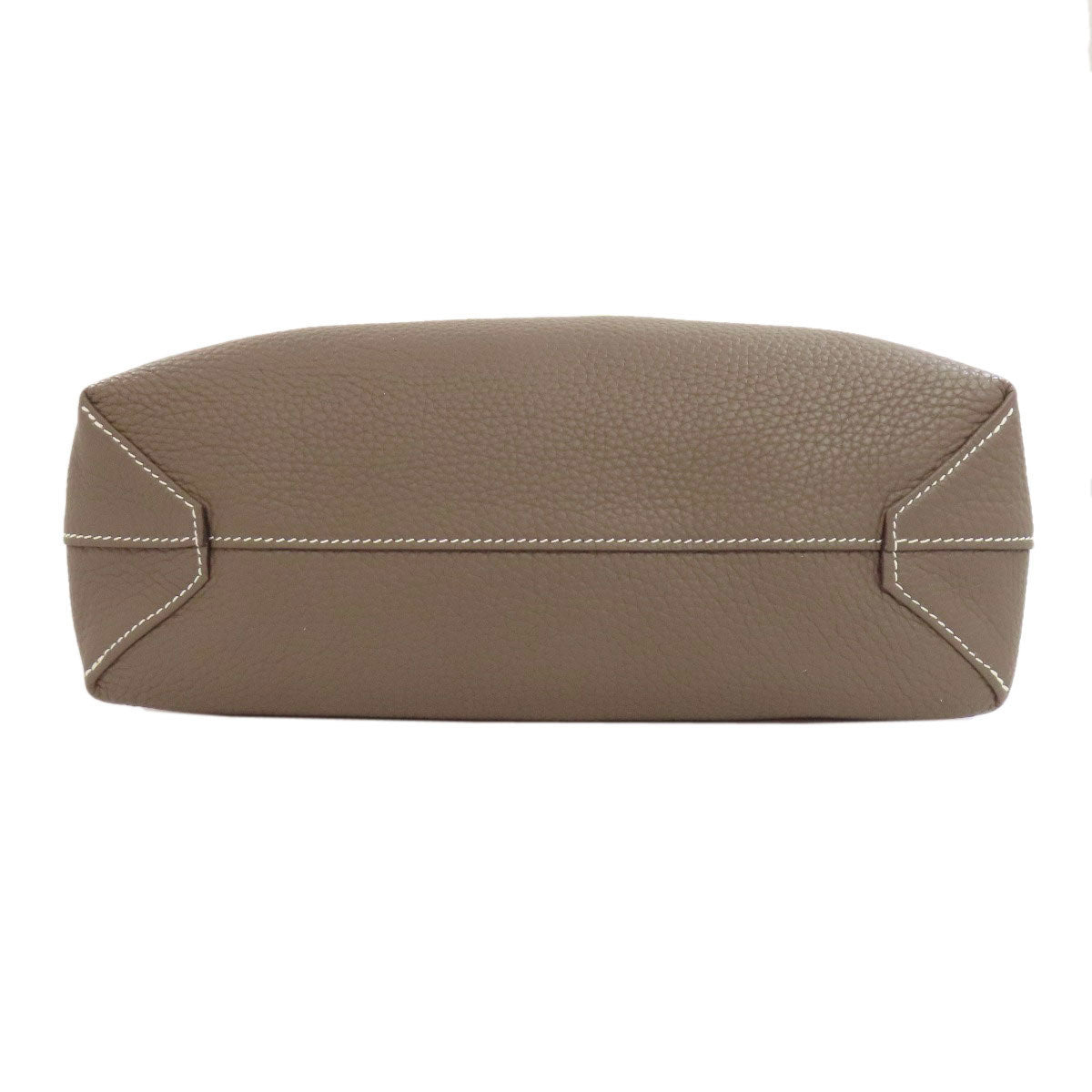 HERMES Tote Bag Taurillon Clemence gray Doble Sense 28