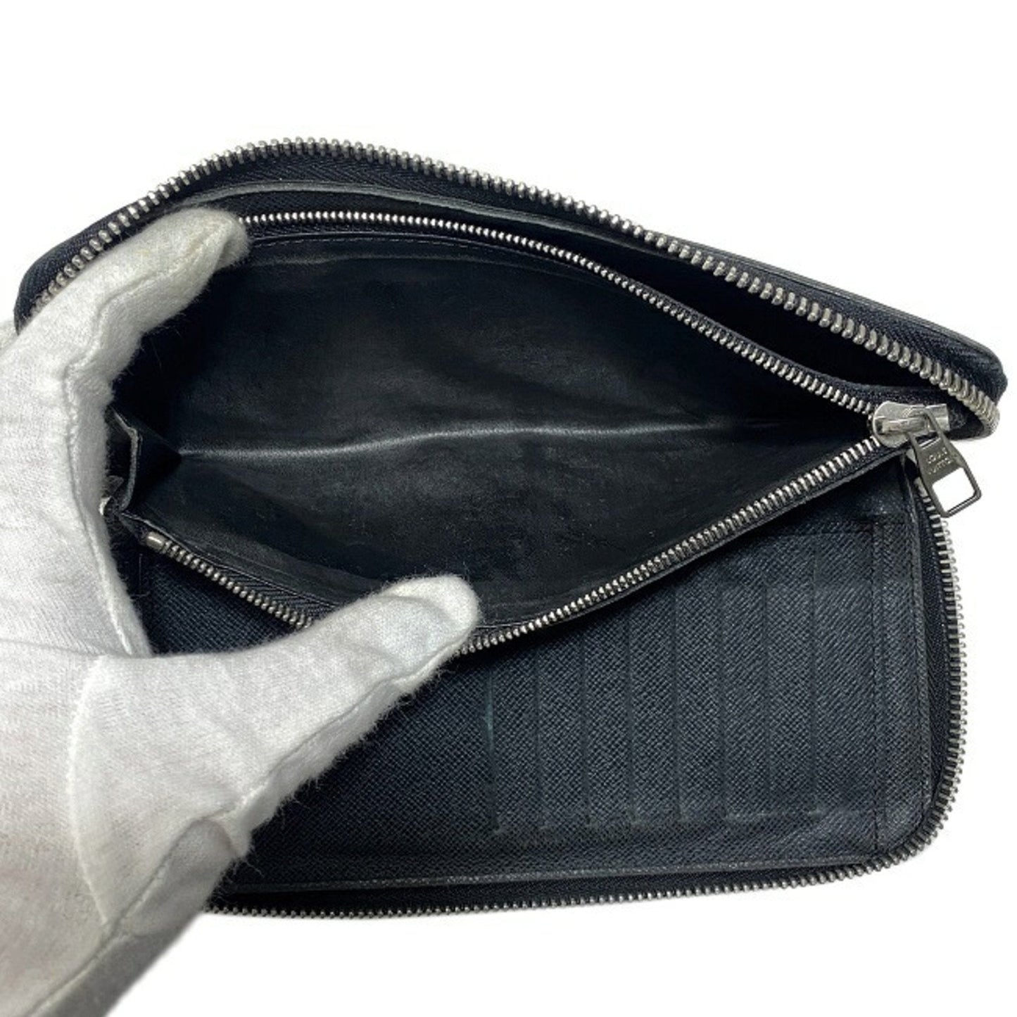 Louis Vuitton Black Leather  wallet accessories