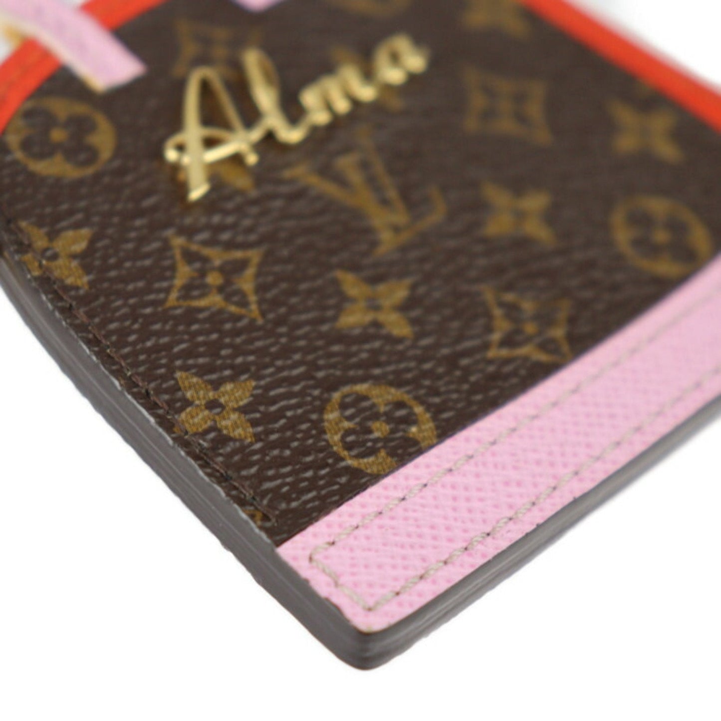 Louis Vuitton Brown Leather Keyring wallet accessories