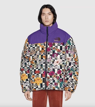 Gucci x The North Face Floral Down Jacket