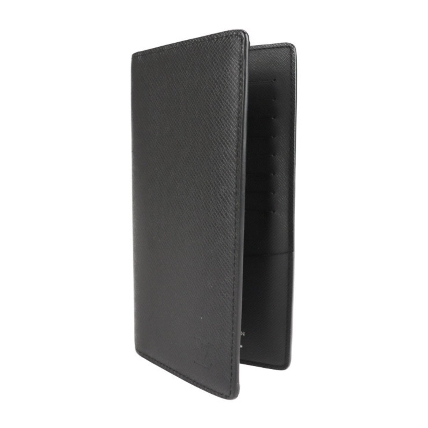 Louis Vuitton Black Leather Brazza wallet accessories