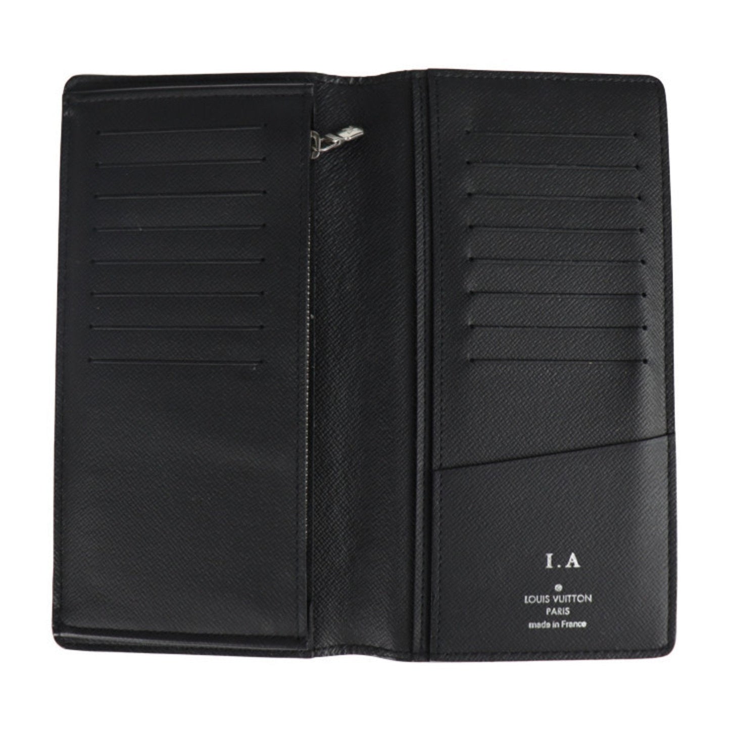 Louis Vuitton Black Leather Brazza wallet accessories