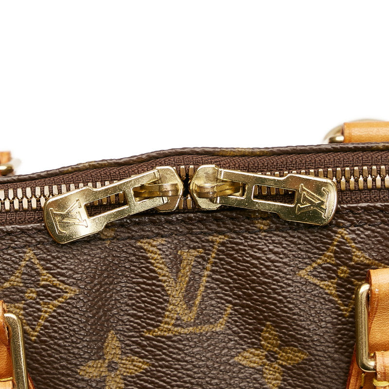 Louis Vuitton Brown Canvas Alma handbag bag