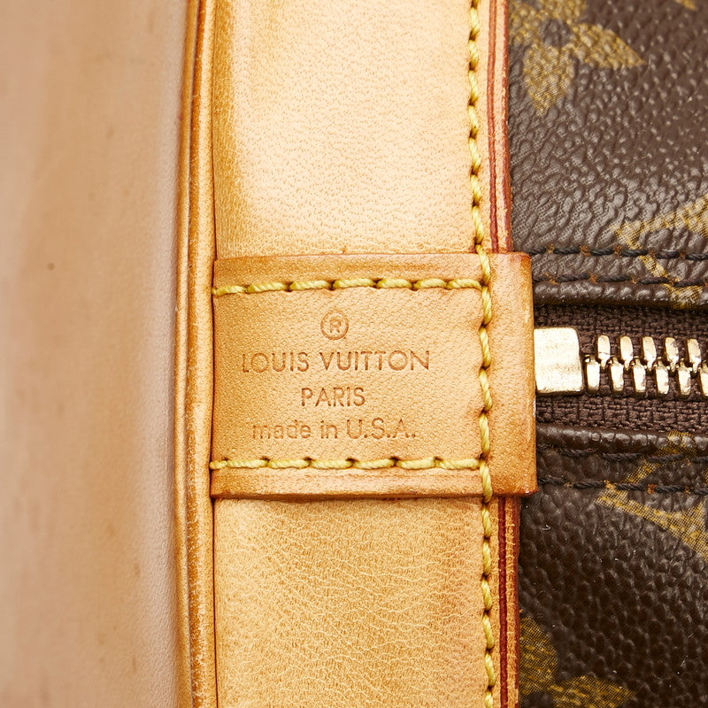 Louis Vuitton Brown Canvas Alma handbag bag