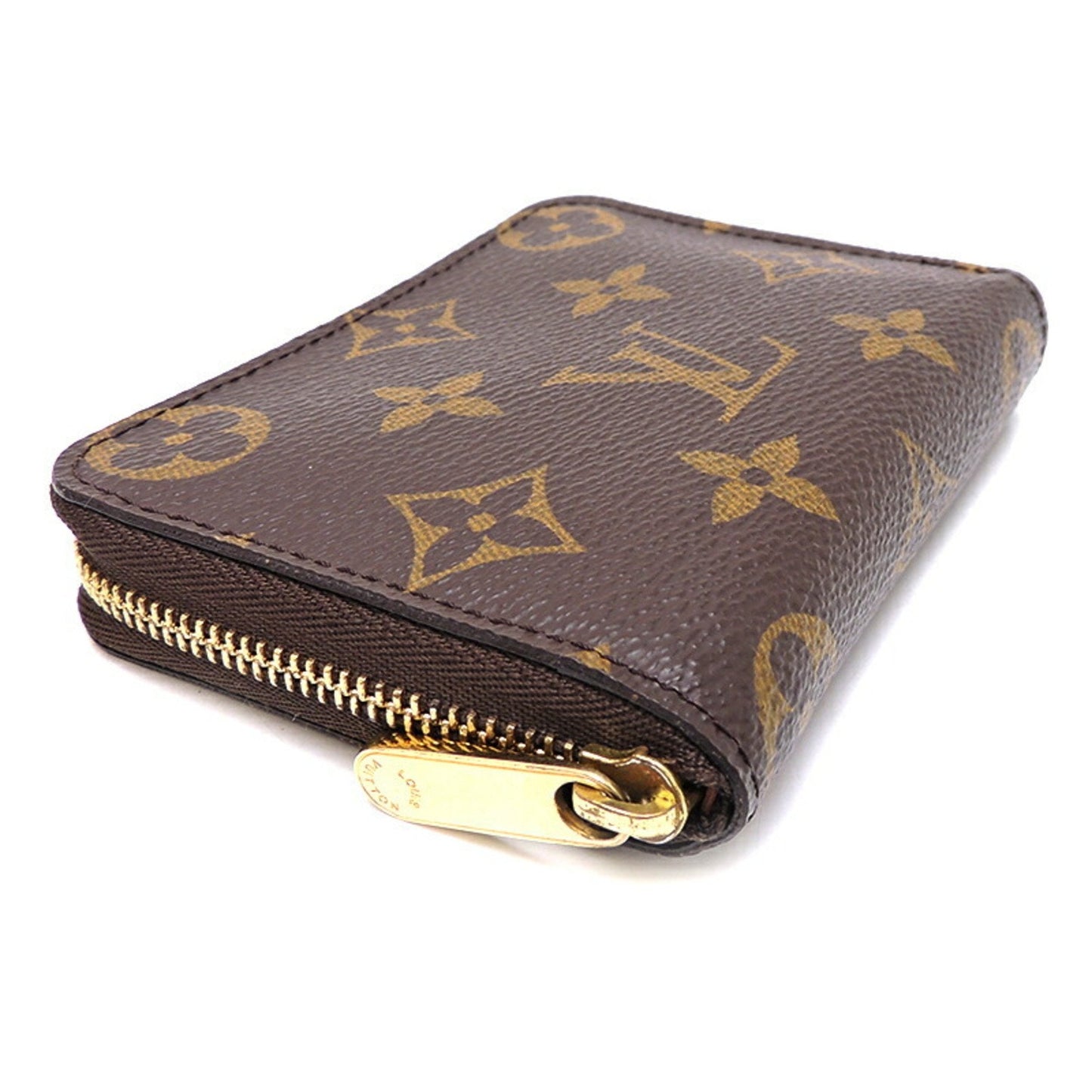 Louis Vuitton Brown Canvas Portefeuille wallet accessories