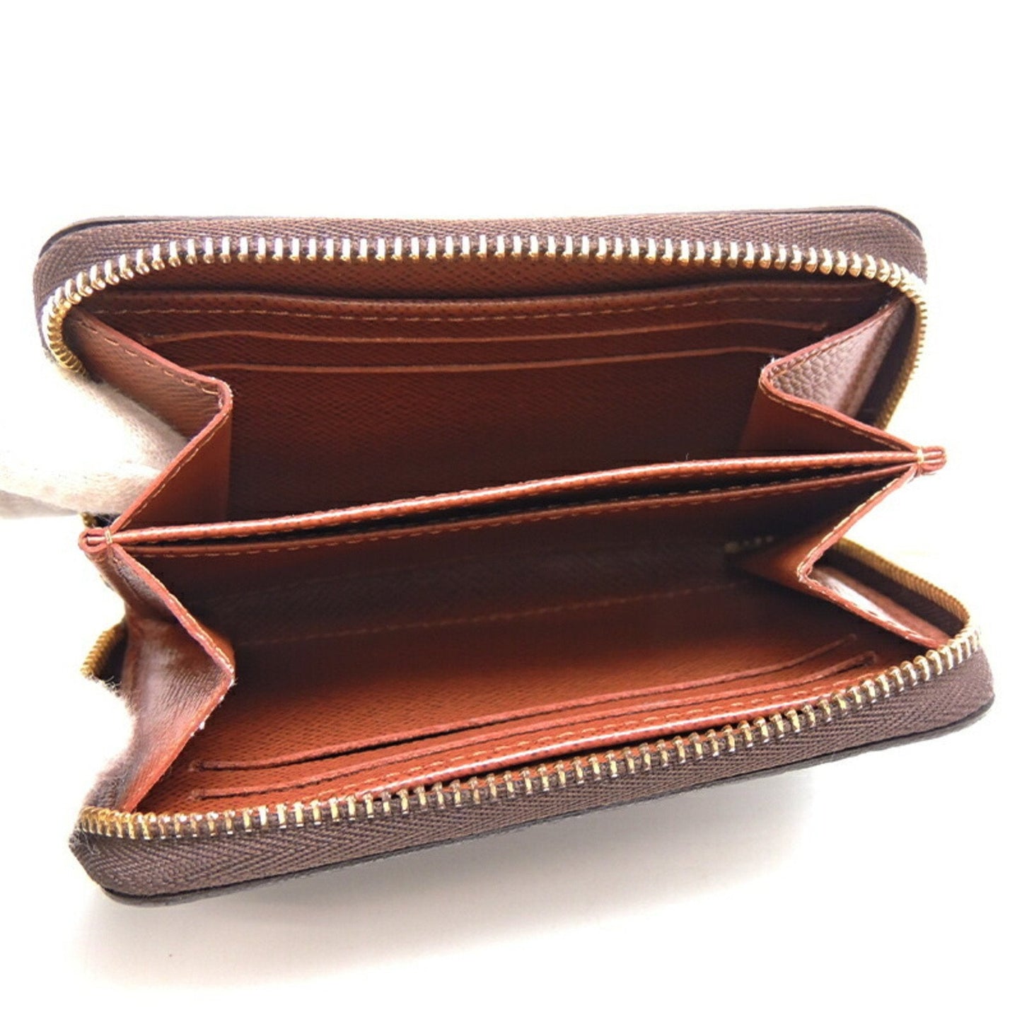 Louis Vuitton Brown Canvas Portefeuille wallet accessories