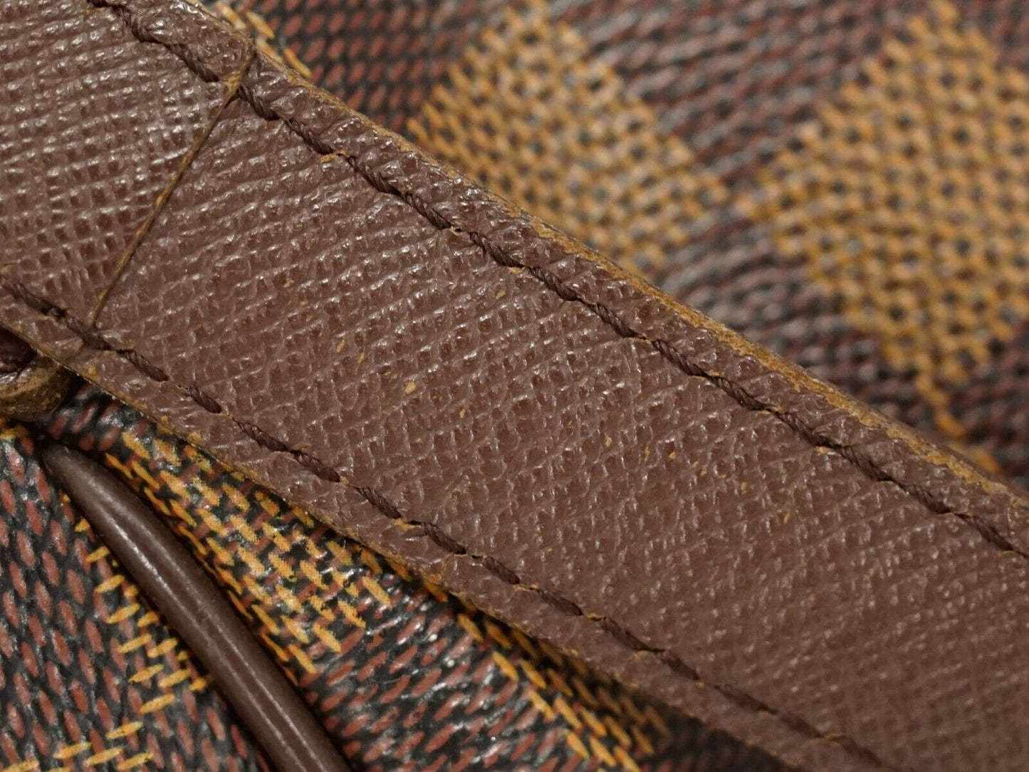 Louis Vuitton Brown Canvas Belem handbag bag