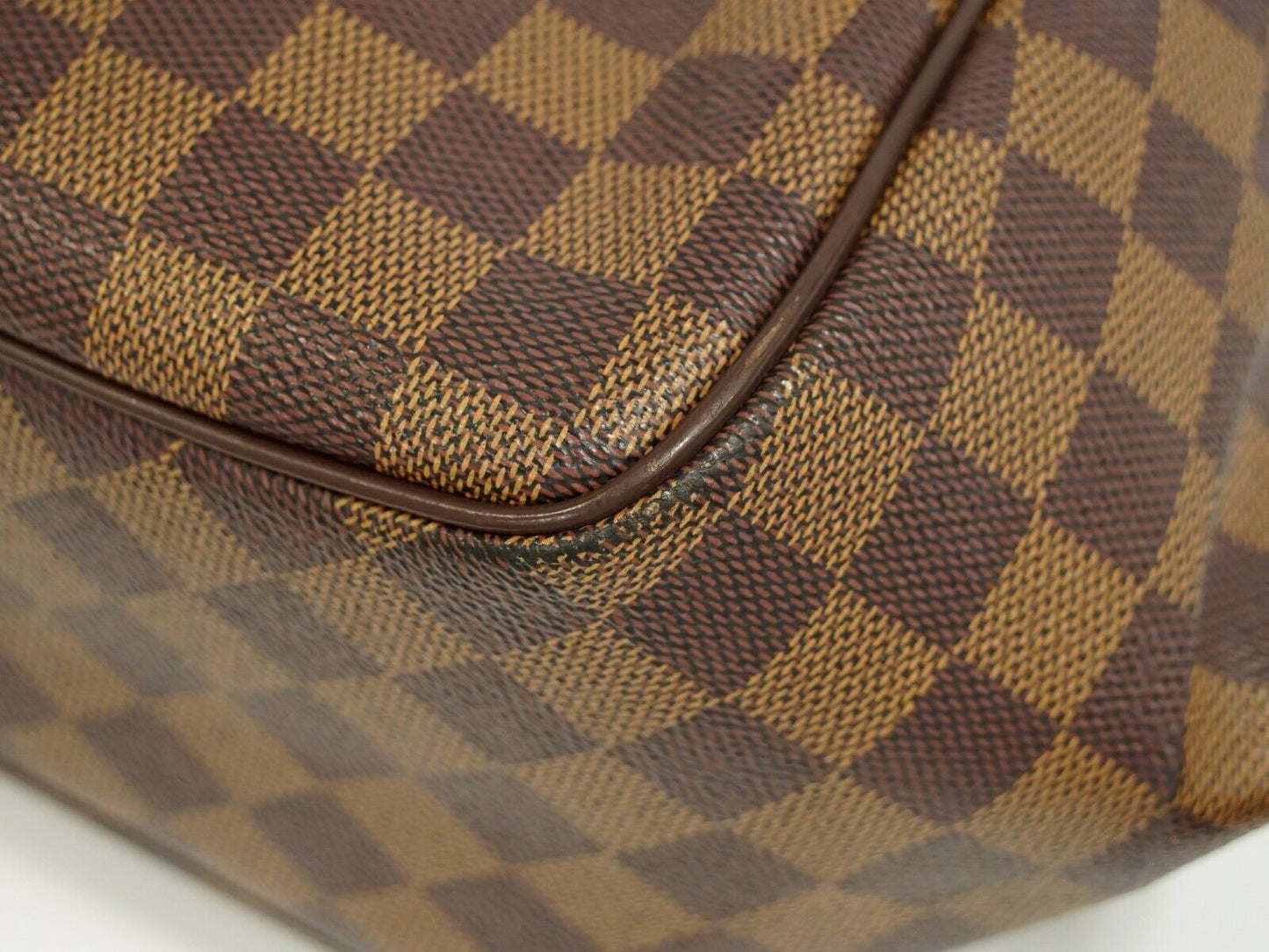 Louis Vuitton Brown Canvas Belem handbag bag