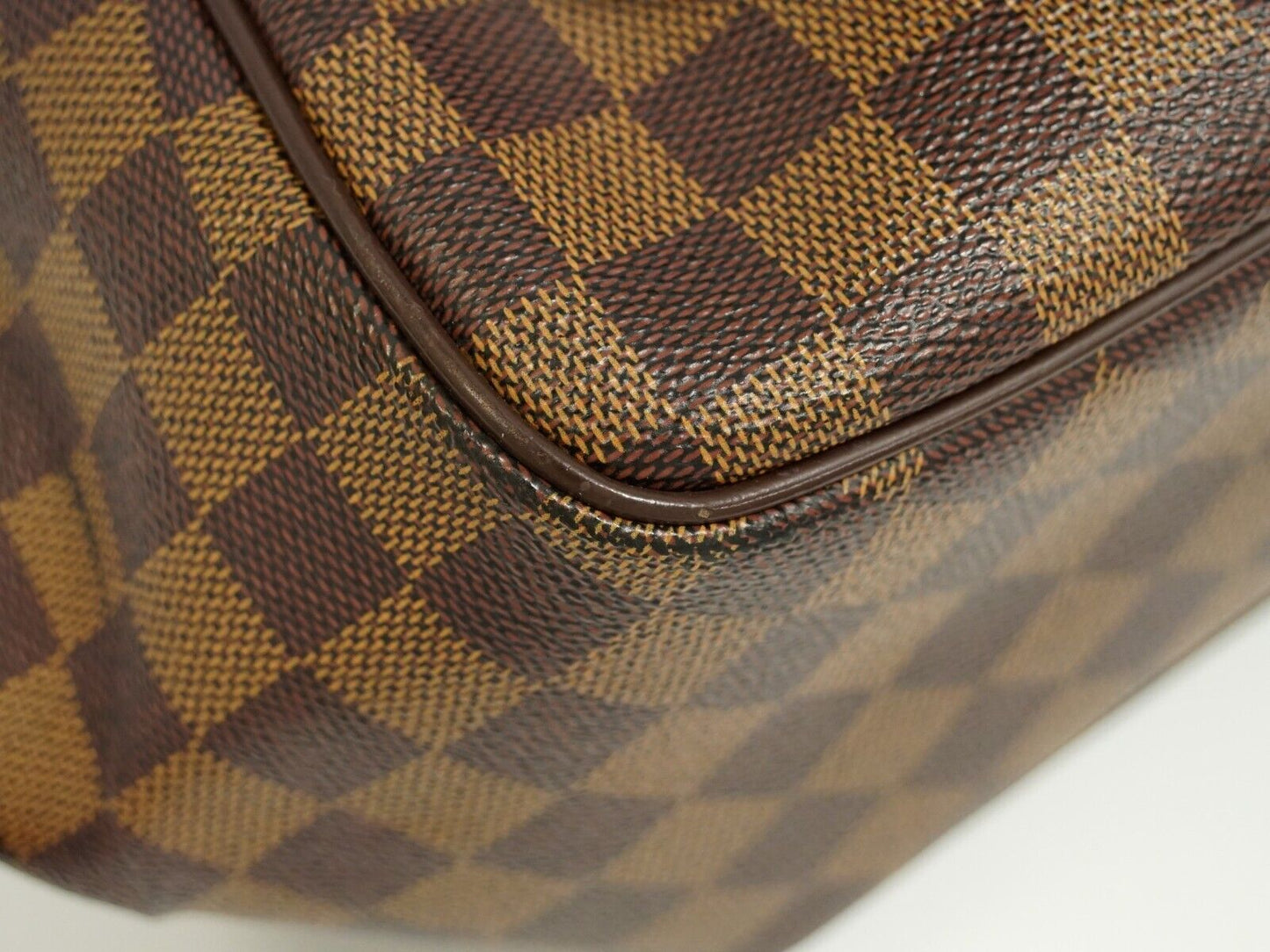 Louis Vuitton Brown Canvas Belem handbag bag