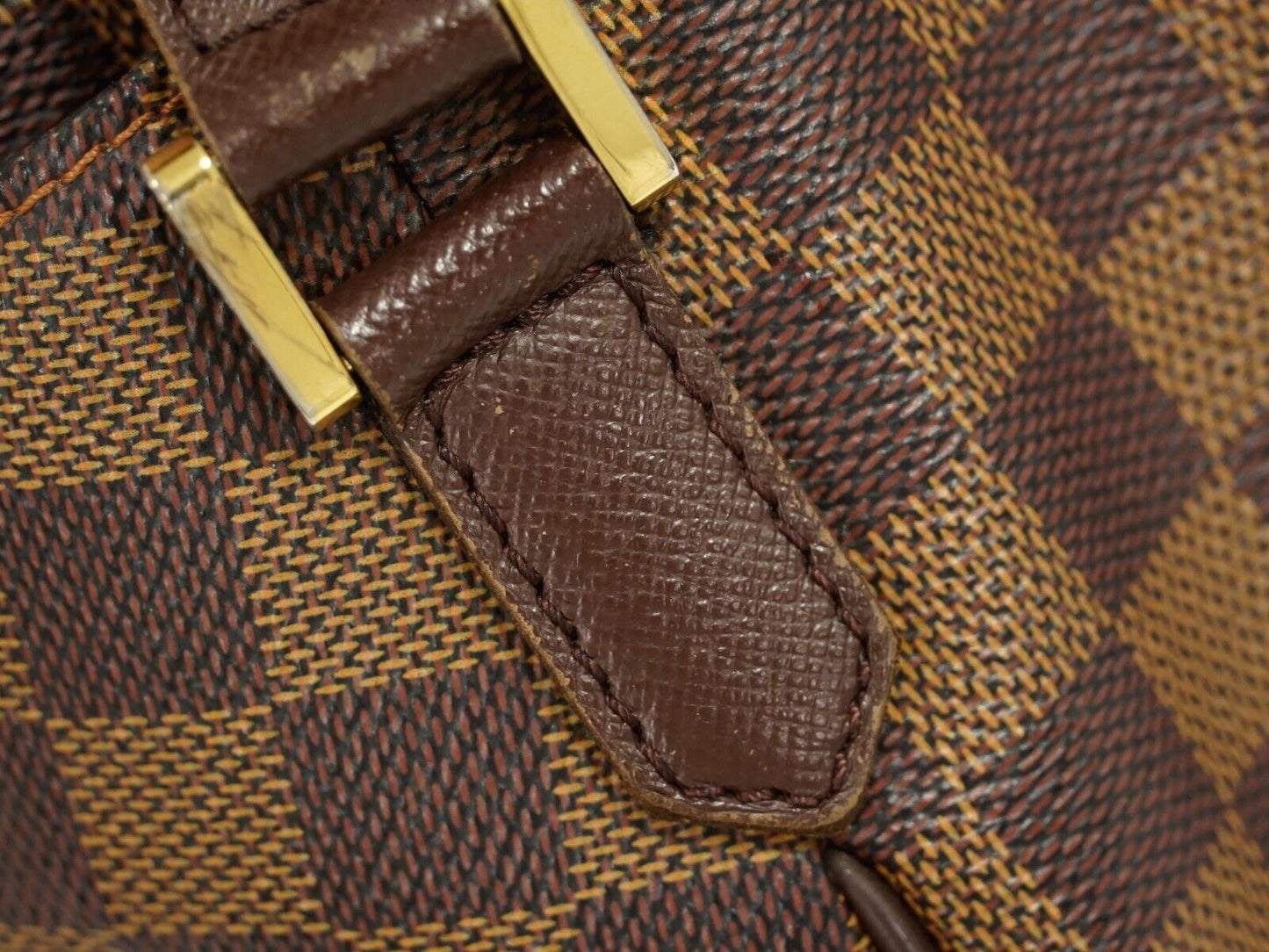 Louis Vuitton Brown Canvas Belem handbag bag