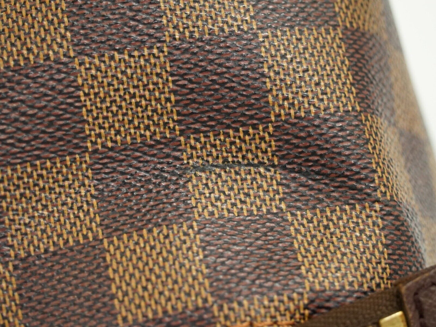 Louis Vuitton Brown Canvas Belem handbag bag