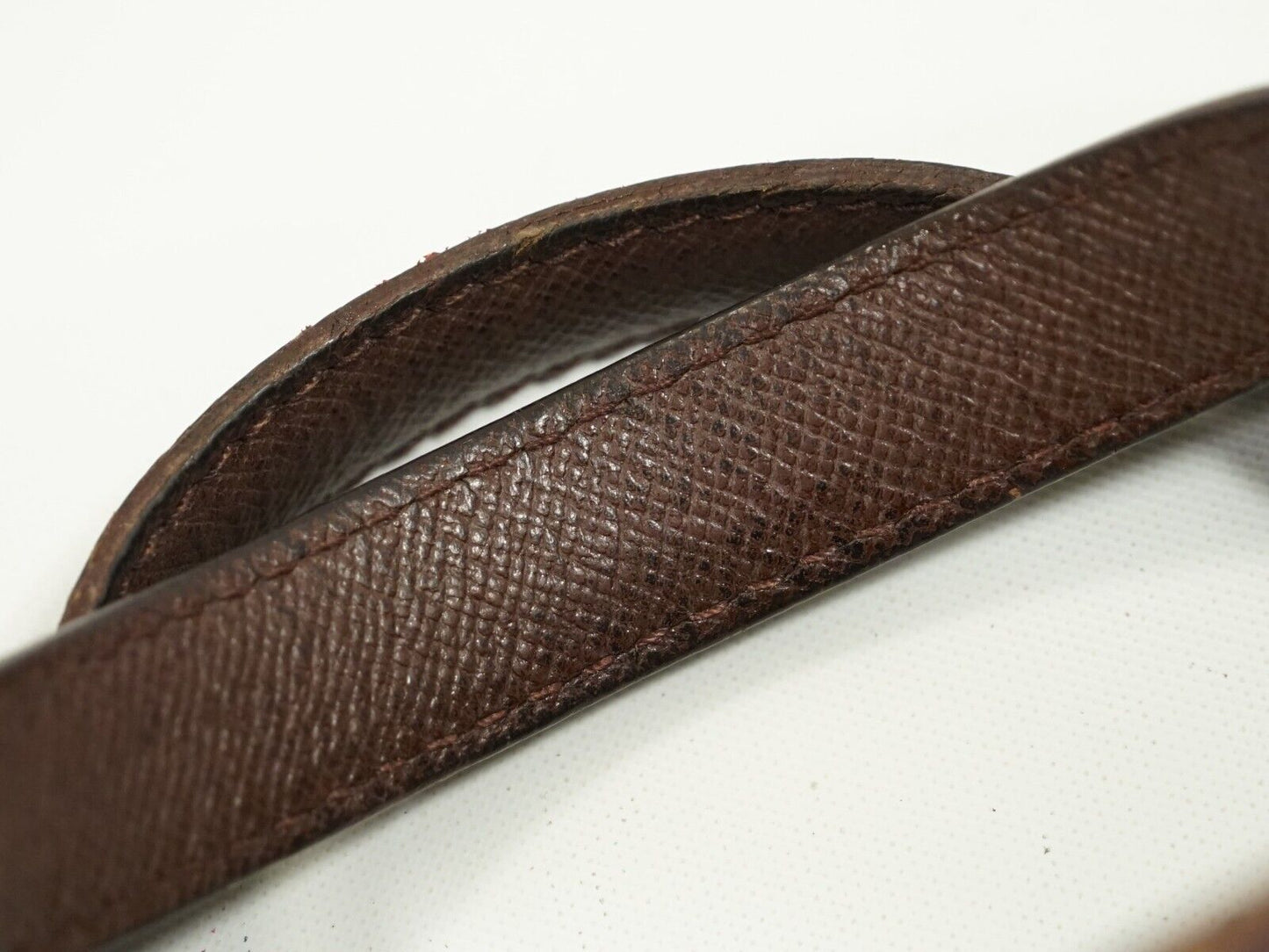 Louis Vuitton Brown Canvas Belem handbag bag