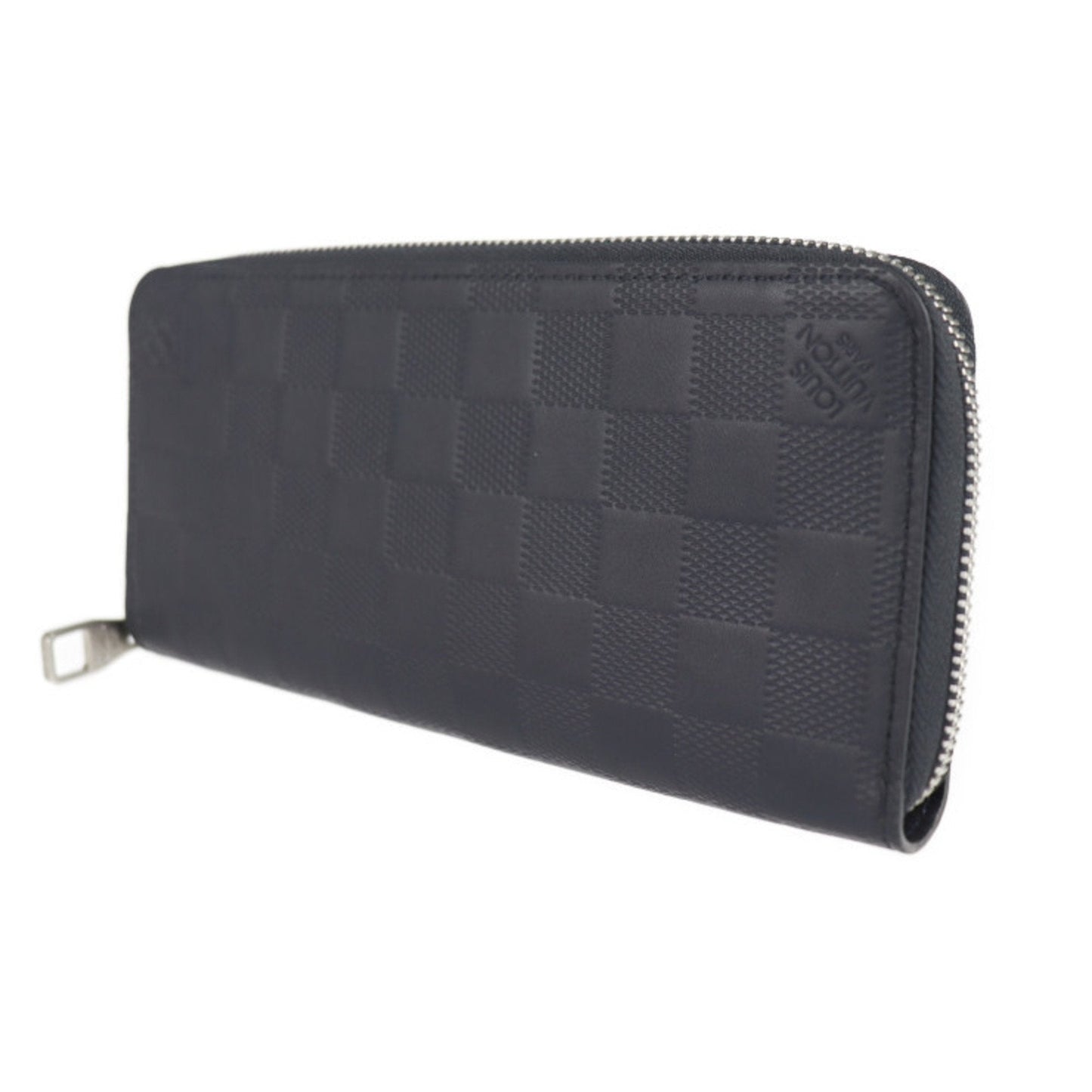 Louis Vuitton Black Canvas Zippy Wallet Vertical wallet accessories
