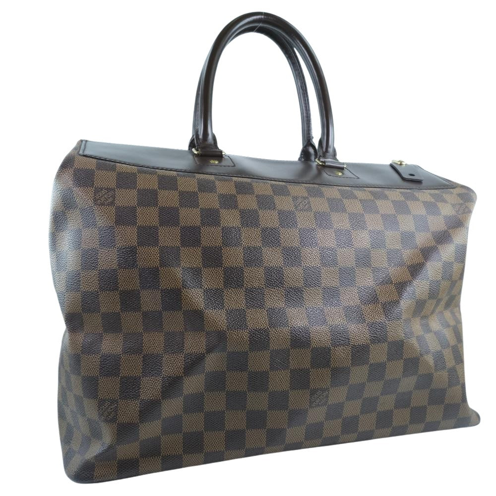 Louis Vuitton Brown Canvas Greenwich PM handbag bag
