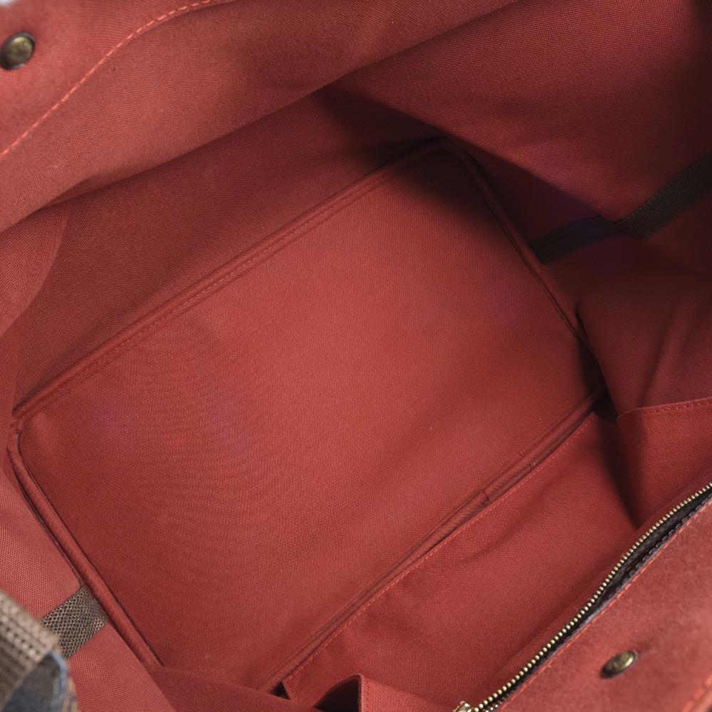 Louis Vuitton Brown Canvas Greenwich PM handbag bag