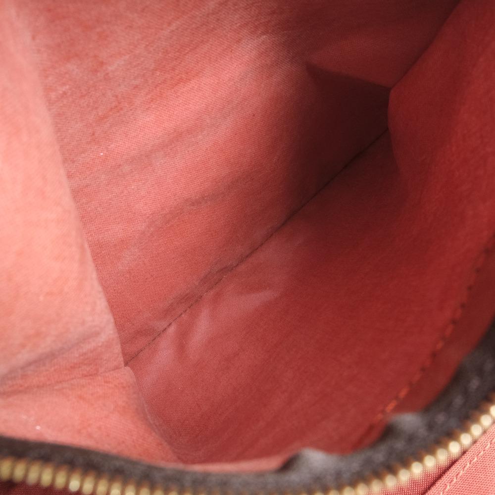 Louis Vuitton Brown Canvas Greenwich PM handbag bag