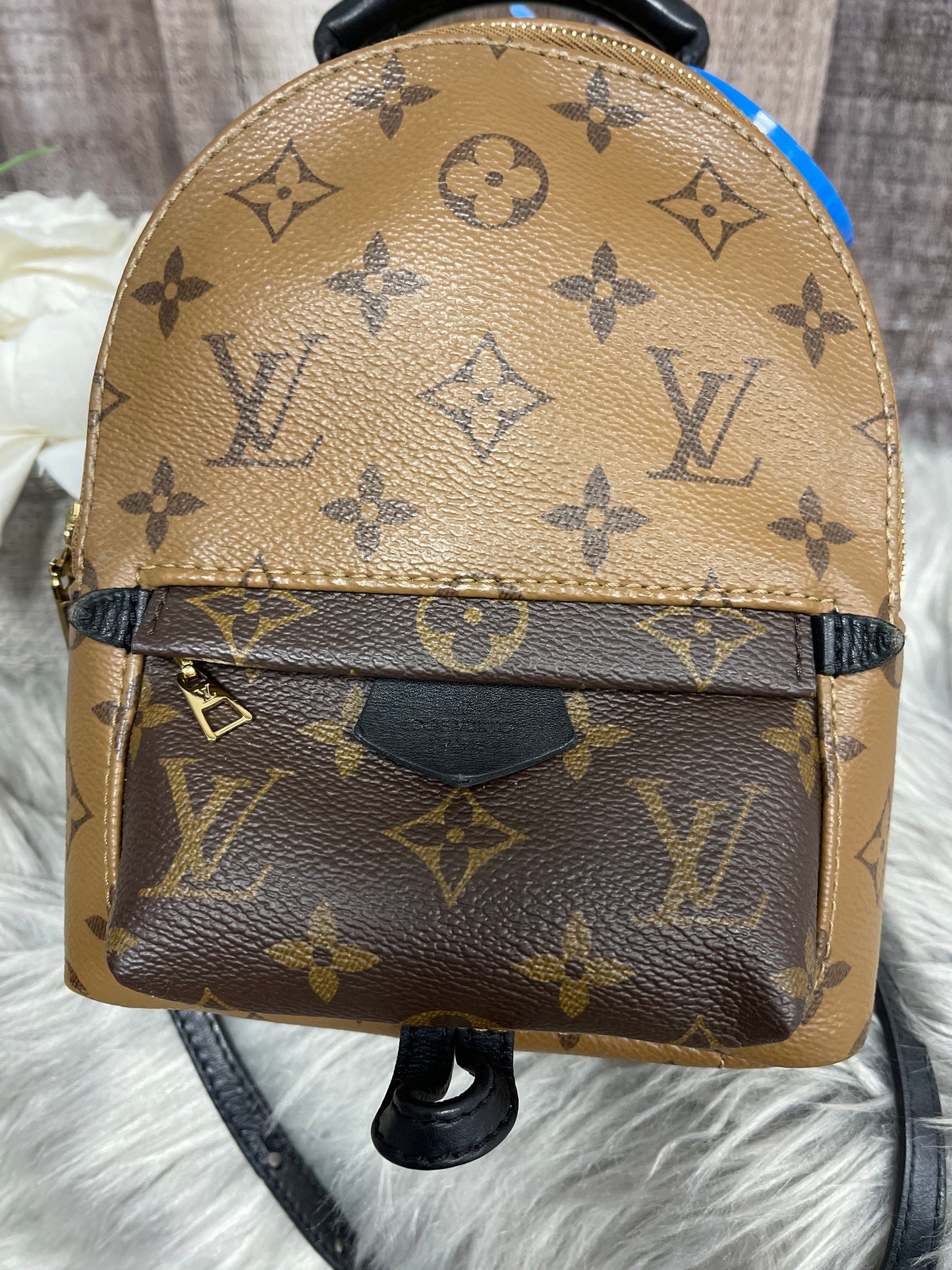 Backpack Luxury Designer By Louis Vuitton  Size: Small
