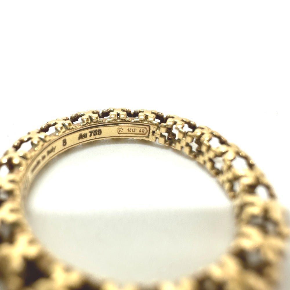 GUCCI Ring 18K Pink Gold gold 1P diamond 8