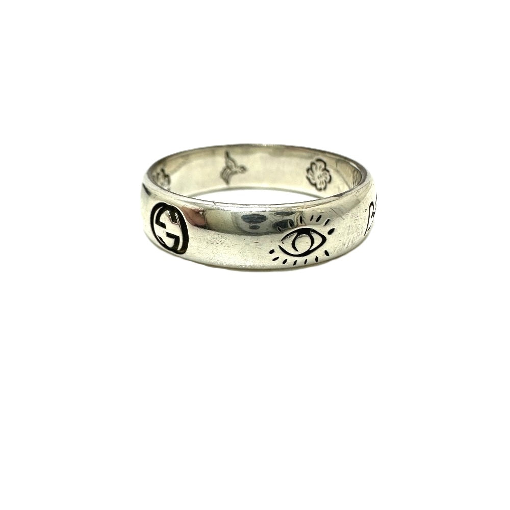 GUCCI Ring 455247 SV925 Silver Blind for love 16