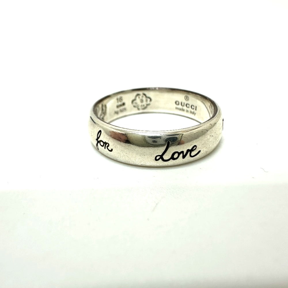 GUCCI Ring 455247 SV925 Silver Blind for love 16